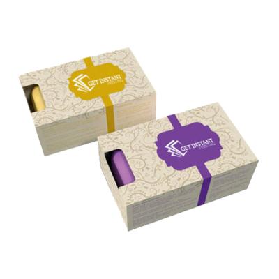 China Recyclable Wholesale Luxury Kraft Paper Soap Packaging Boxes for sale