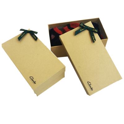 China Recyclable Custom Handmade Logo Recycled Cardboard Lingerie And Swimwear Package Box For Packing Clothes for sale