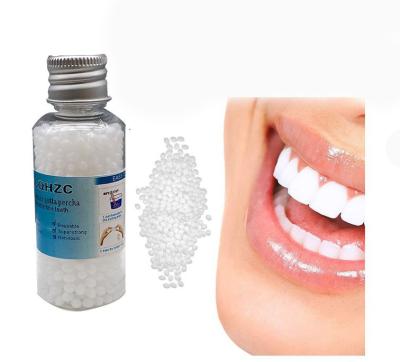 China Resin Sufficient 2023 Movie And Television New Props&Dentures&Modified Cosmetic Dental Filling Gum Particles for sale