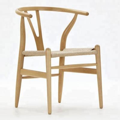 China Contemporary Scandinavian Furniture Danish Wooden Fork Hans Wegner Y Contemporary Dining Chair for sale