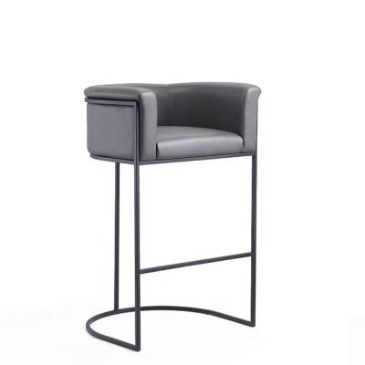 China Modern High End Designed High Class Hotel Furniture High Class Restaurant Dining High Stool Chair for sale