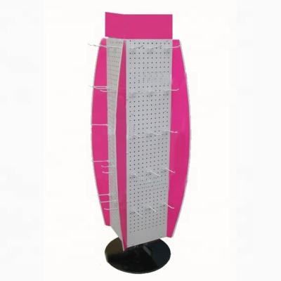 China Promotion Rotating Peg Board Display Rack for sale