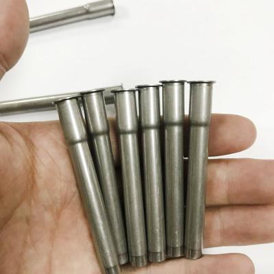 China Decoration 304 Stainless Steel Capillary Pipe Processing Horn Shape Precision Stainless Steel Flare Tube for sale