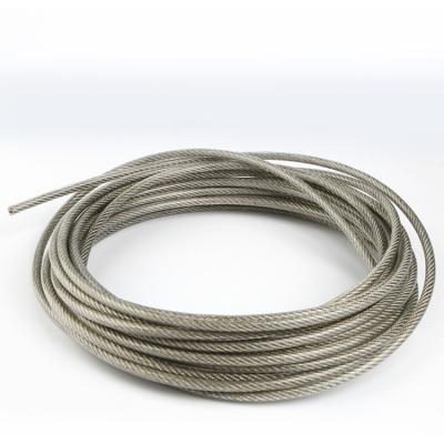 China 304 316 stainless steel material stainless steel wire rope 1mm 2mm 3mm 4mm 5mm stainless steel wire rope for sale