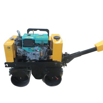 China YFR-D600 Machinery Repair Shops Soil Compaction Manual Single Drum Road Roller Vibratory Road Roller for sale