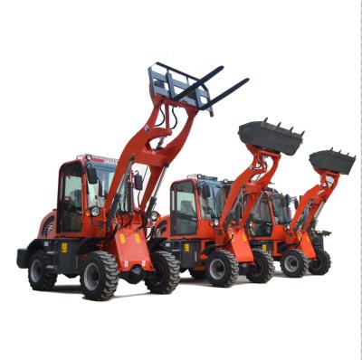 China Hotels CE Approved YFL08 Hydraulic 800KG Wheeled Mini Wheel Loader for sale