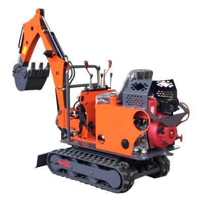 China Hotels Home Excavator Crawler Mini Excavator 0.8ton 1ton Excavator For Sale for sale