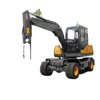 China High Efficiency 13ton Mini Digger Wheeled Excavators Hydraulic Wheel Excavator For Sale for sale