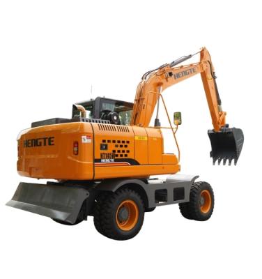 China High Efficiency 14 Ton Hydraulic Wheel Excavator YFW145W With CE Ertificate for sale