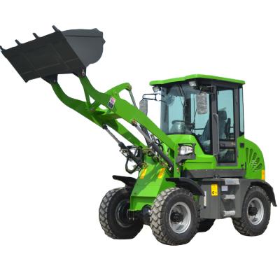 China Construction Material Shops 0.8 Ton 800kg 0.8t Wheel Loader Articulated Front End Loader Small Wheel Loader For Sale for sale