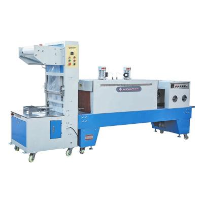 China ST6030 Food Cuff Style Sealing And Cutting Shrink Wrapping Machine For Pet Bottle Carton Box for sale