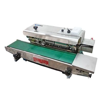 China CBS-900Q Food with Nitrogen Tea Filling Potato Chips Bag Sealing Machine for sale