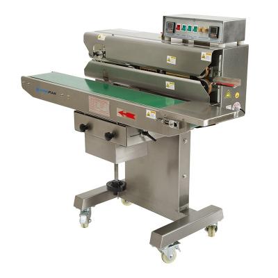 China CBS-1100H food with ink coder automatic plastic bag sealing machine for sale