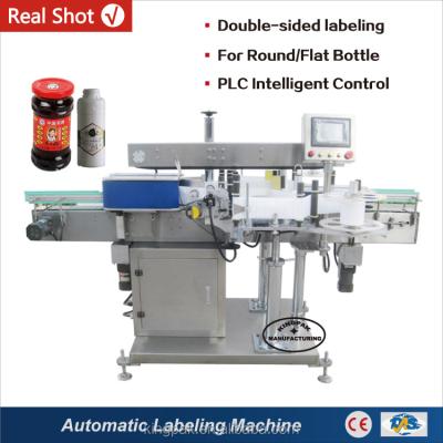 China HTB-200A CLOTHING Automatic Self Adhesive Labeling Machine Price for sale