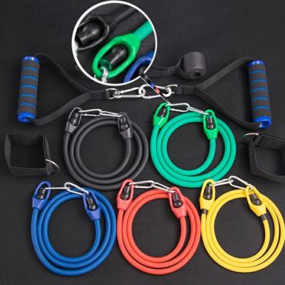 China 11pcs Fitness Resistance Bands Set Wholesale And Custom Yoga Exercise Fitness Resistance Bands , Stretch Gym Workout Exercising Home Bands for sale