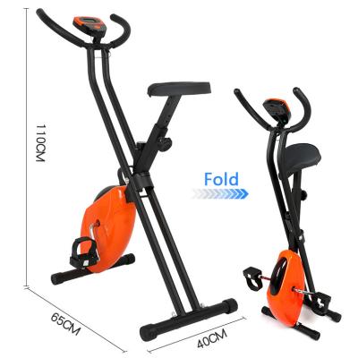 China Digital Screen Exercise Bike Air Fitness Home Gym Equipment Folding Exercise Bike China Indoor Professional Exercise Bike for sale