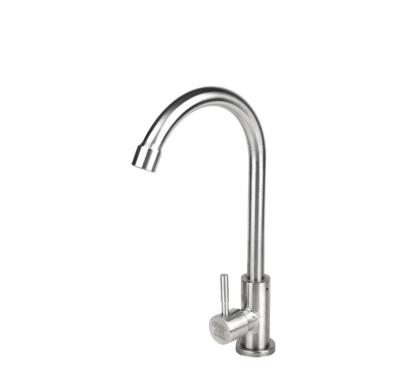 China Thermostatic Faucets Durable Brushed Anti Explosion Faucet Kitchen 304 Stainless Steel Kitchen Faucets for sale