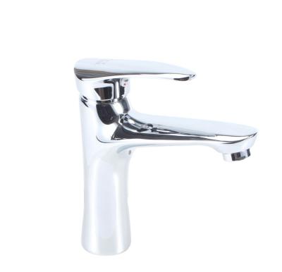 China Metered Faucets Wholesale Modern Hot Cold Water Mixer Single Handle Bathroom Waterfall Basin Faucet for sale