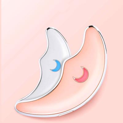 China Gua Sha electric heart lift customized logo body massager panel guasha microcurrent scraping tool for sale