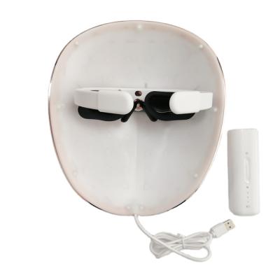 China Skin Tightening Skin Rejuvenation 7 Colors Beauty Therapy LED Face Masks Programmable Led Light Face Mask for sale