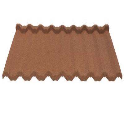 China Wind Resistant And UV High Quality Stone-Coated Metal Tile Roof Tiles For Building Materials for sale