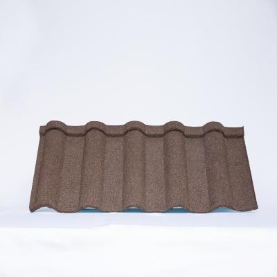 China Wind Resistant And UV Wind-Resistant And Corrosion Resistant Roman Metal Roof Tiles For Building Roofs for sale