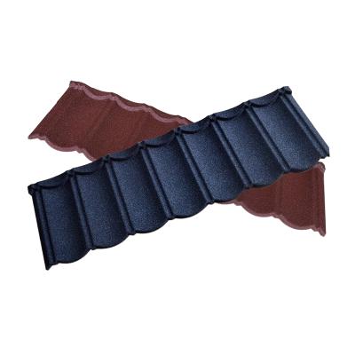 China Wind Resistant and UV Anticorrosive Roof Gutters Tile Solid Color Metal Insulation High Quality Arc Tile for sale