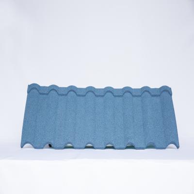 China Wind Resistant and UV Manufacturers Carefully Open Hot-Sell Blue Milanese Style Gutters Tiles for sale