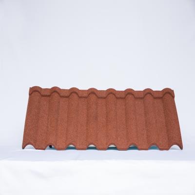 China Wind Resistant And UV Red Fashion Tiles Popular High Quality Milan Style Retro Home Tiles for sale