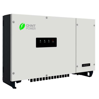 China CHINT String Inverter 50KW 60KW Solar Three Phase Inverter High Efficiency 855*555*275mm for sale