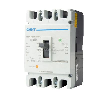 China Wholesale good quality professional electric mccb molded case circuit breaker disyuntor moldeada de caja de caja de disyuntor from buildings manufacturer CHINT for sale