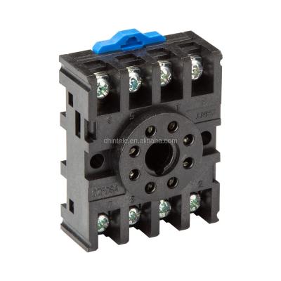 China New Arrival CHINT 12V/24V220V Sealed High Quality DC 8/11/14 Pins Miniature Auto Power Relay Base for sale