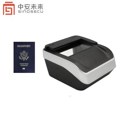 China ID Card Reader RFID MRZ OCR White light Infra-red UV Passport Scanner Document Reader for sale