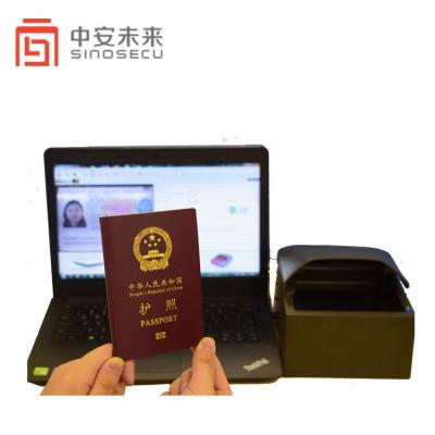 China Four Color LED Full Page Passport Scanner USB Epassport Reader for Iqama and Mykad for sale