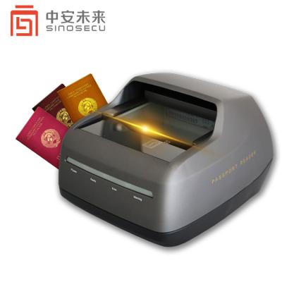 China Sinosecu OCR Passport Scanner USB2.0 MRZ Reader PSPR1000 I Integração de Demo do SDK Grátis à venda