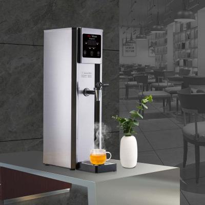 China 40L/H Temperature Control Hotel Countertop Ice Dispenser Hot Water Machine Water Vending Machine for sale