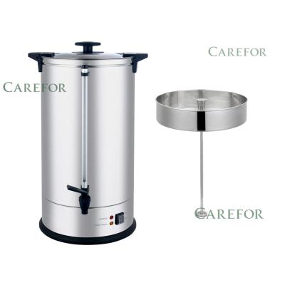 China Hot&tea Urns Coffee Boiler Hotel Stainless Steel Coffee Percolator Water Urn Electric Coffee Urn for sale