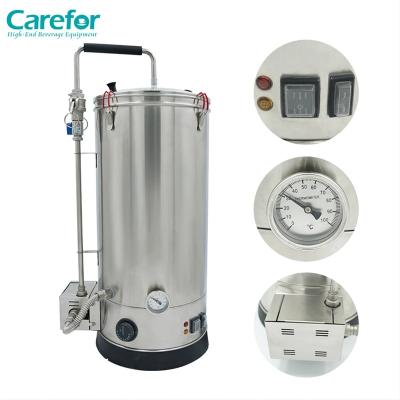 China Temperature Control Home Brew Beer All In One Brew Beer Stainless Steel Home Brew All In One Brew Beer Equipment for sale