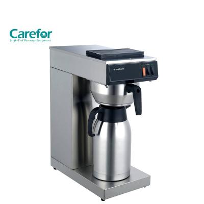 China Commercial Full Automatic Temperature Control Drip Coffee Maker Stainless Steel Coffee Machine Coffee Brewer for sale