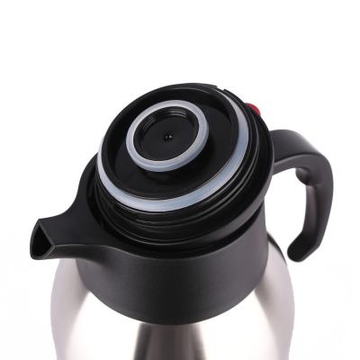 China 1.5L Hotel Restaurant Cafetera Mocha Pot Coffee Mug Kettle Hotel Carafe and Cup Warmers Vacuum Viable Vacuum Flask for Supplying Use for sale