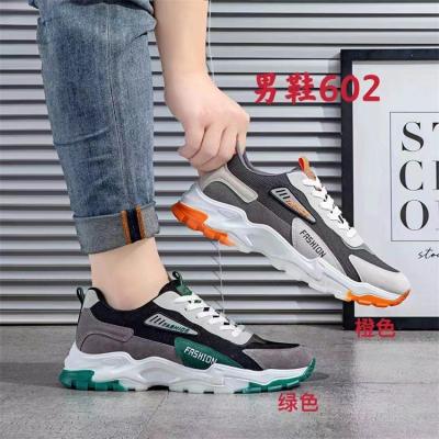 China 602 fashion trend 2021 design sports shoes men casual mesh sneaker man breathable fashion walking shoes for sale