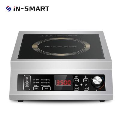 China Hotels In-Smart Wholesale table top 3500W  hot pot fast flat commercial Induction cooker electric stove stewing household cooking for sale