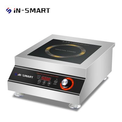 China Energy & Mining In-Smart commercial 5000 watt high-power Induction cooker flat stewing household Induction cooking stove 5KW soup table top fast for sale