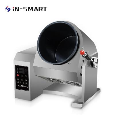 China Manufacturing Plant In-Smart Commercial Custom Non Stick Intelligent Food Cooker robot cooking machine automatic stir fryer gas Machine Auto cooking for sale