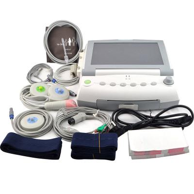 China Unborn Babies Heart Beat Digital Fetal Heartbeat Monitor / 12.1 Screen Fetal Monitor for sale