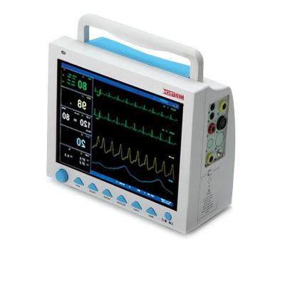 China CE Approval Medical Device Professional Manufacture SPO2 12 Inch Multiparameter Monitor for sale