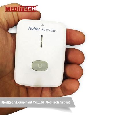 China Portable lite holter ECG handheld device with large capacity, 7 days ECG recorder for sale