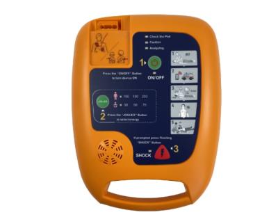 China Portable Medical Portable Semi-Automatic Arm External Biphasic Defibrillator With CE AED Approved for sale