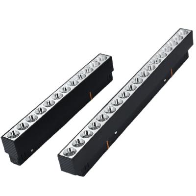 China Modern Dc48v Magnetic System Integrated Aluminum Linear Light Track Adjustable Magnetic Light for sale