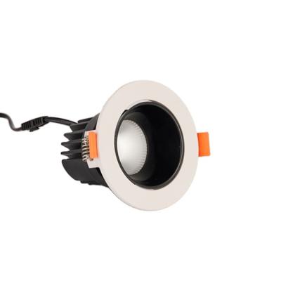 China Home Office commercial high quality 5w 7w 12w indoor aluminum adjustable cob recessed led spot light for sale